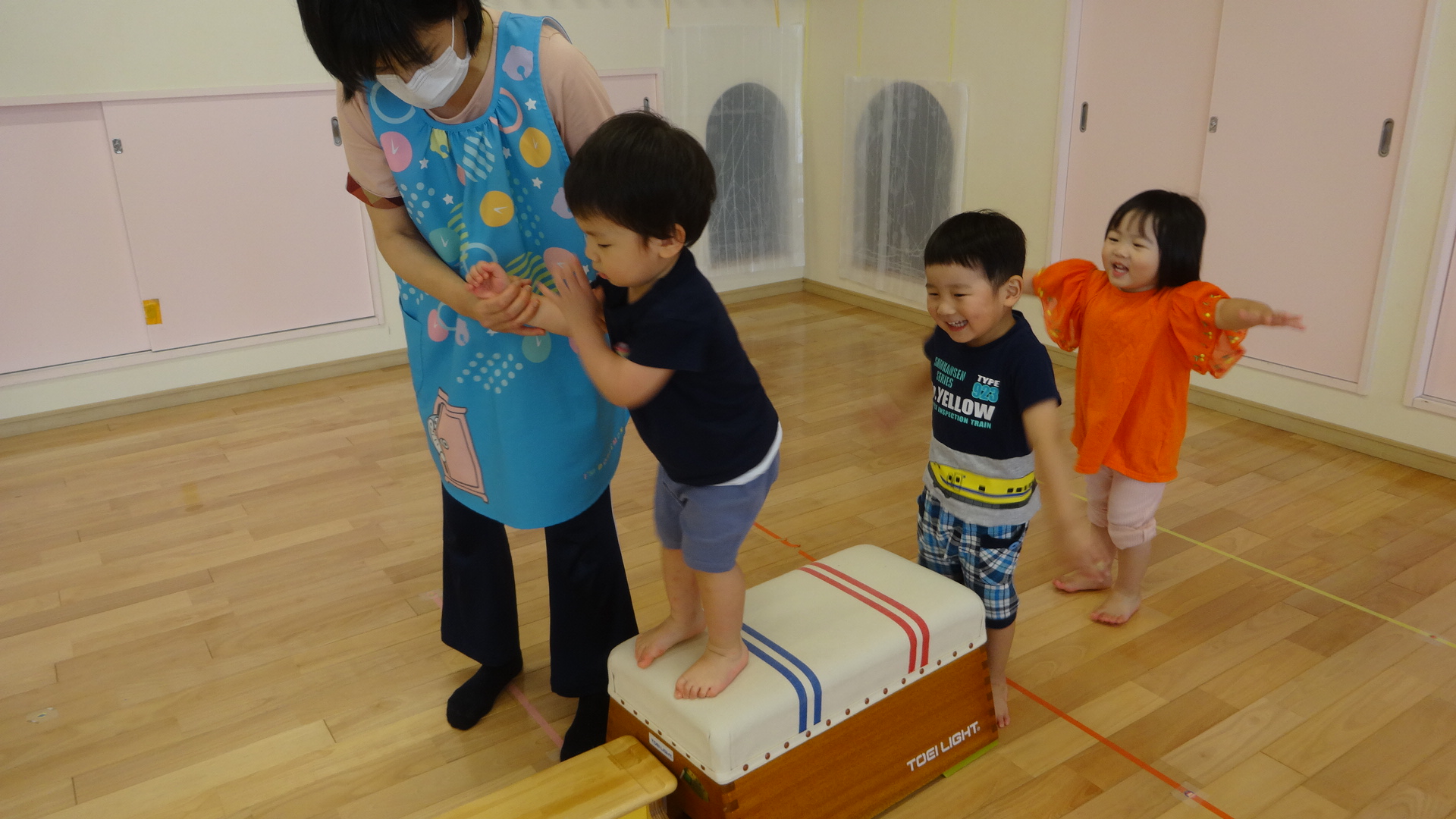 たのしい運動遊び♪　～うさぎ組～